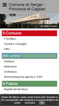 Mobile Screenshot of comune.gergei.ca.it